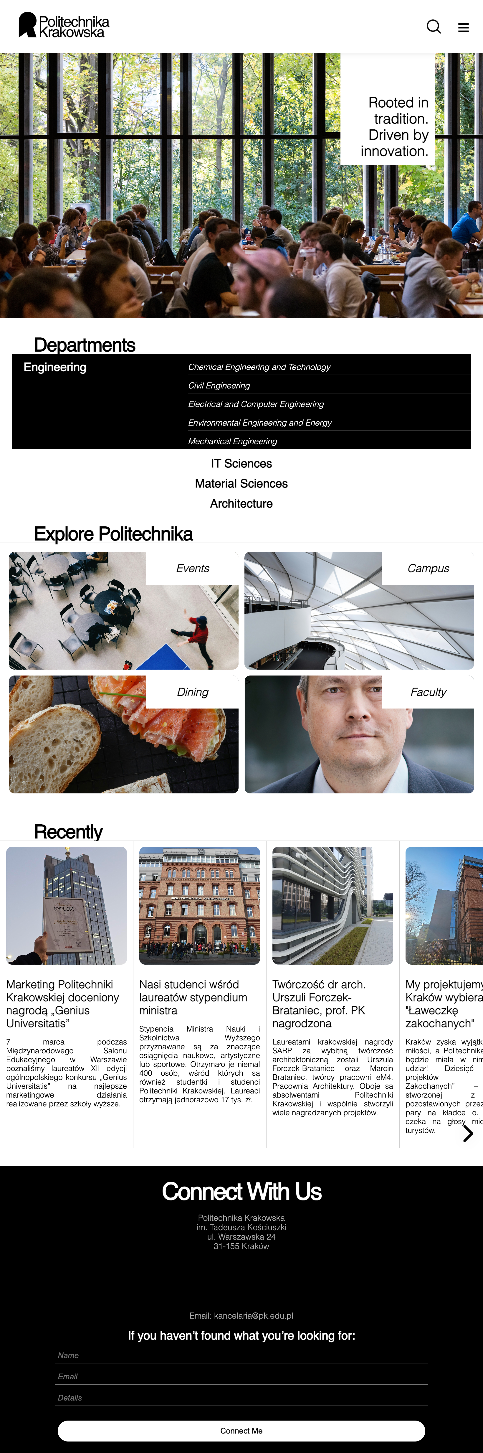 Tablet Display (768 x 1024px)